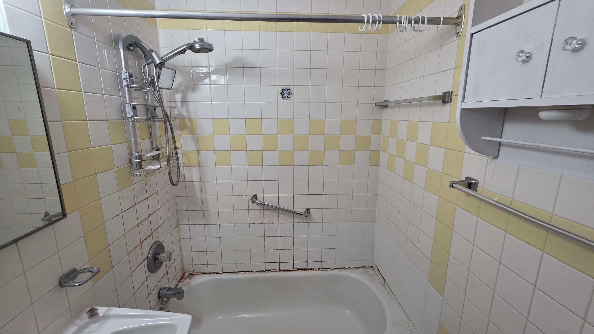 Tub and Tile Deep Clean - Before