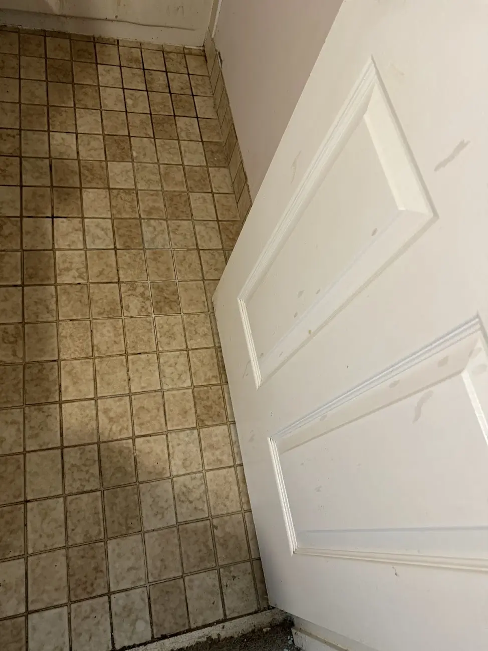 Bathroom Floor Deep Clean - After