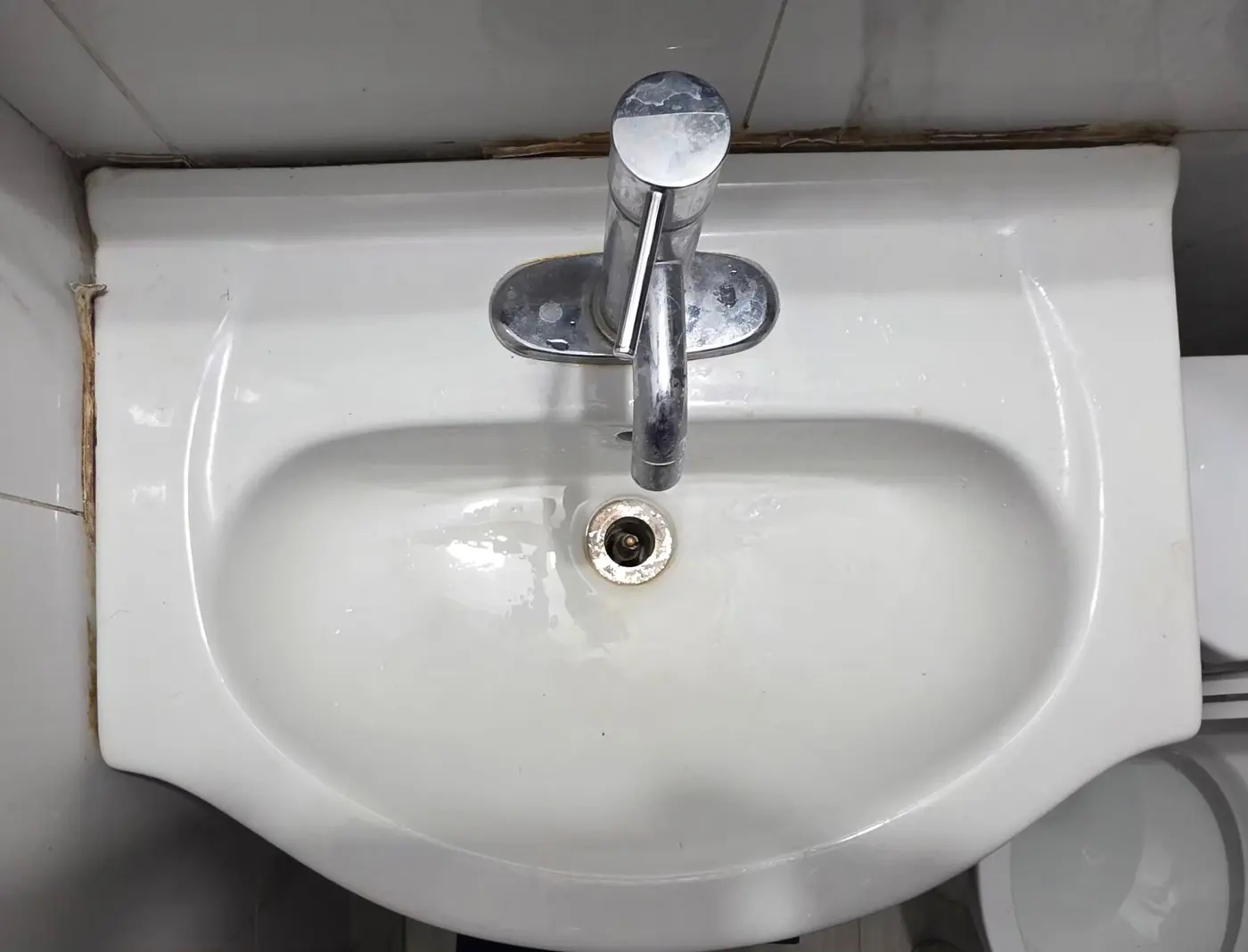 Sink Deep Clean - Before
