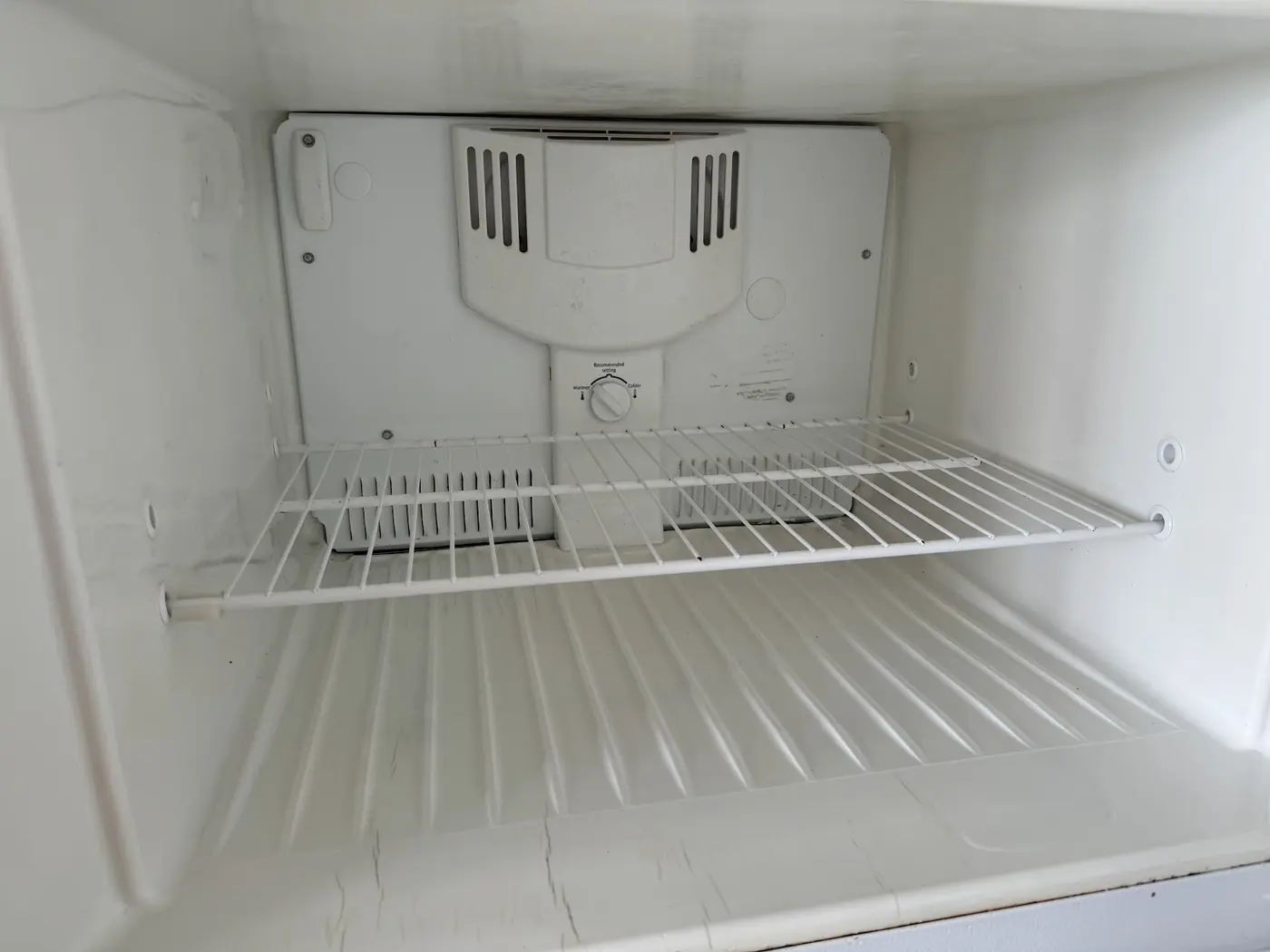 Top Fridge Deep Clean - After